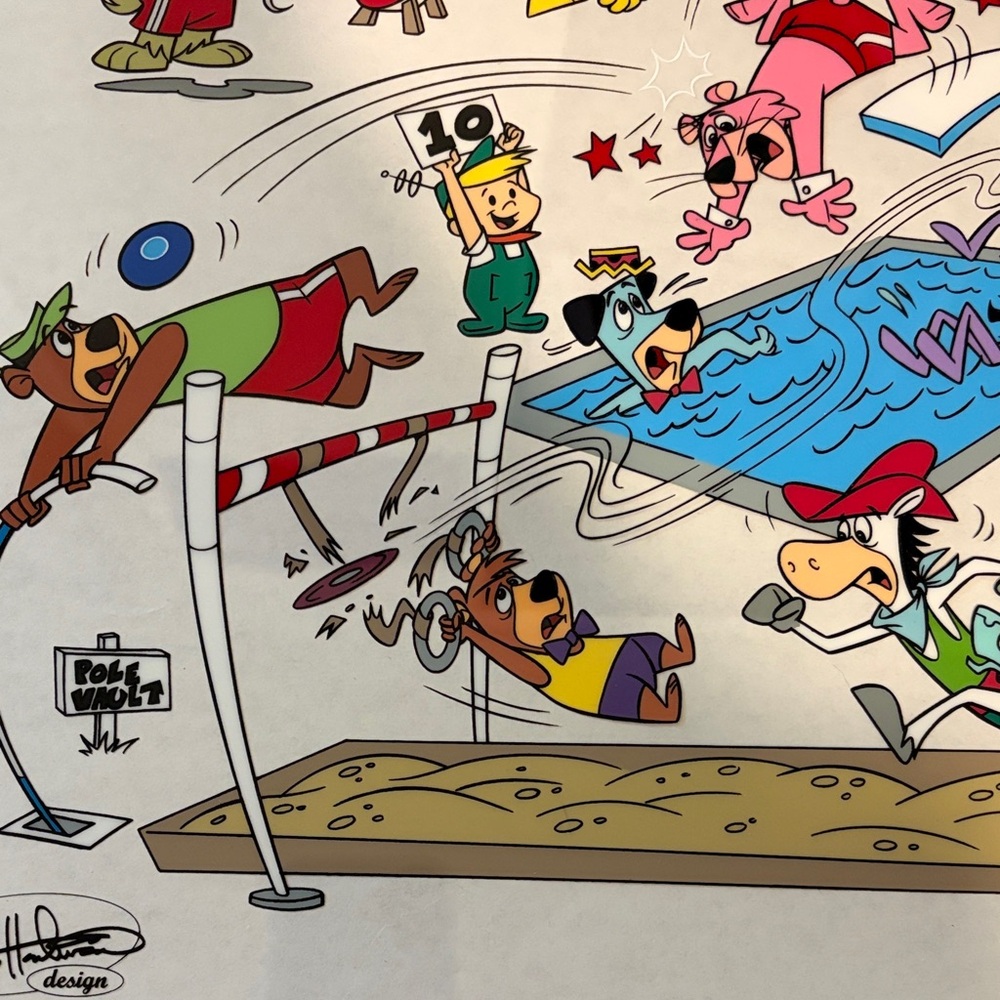 Hanna-Barbera Cartoon Artist Cel - Picture 5 of 6